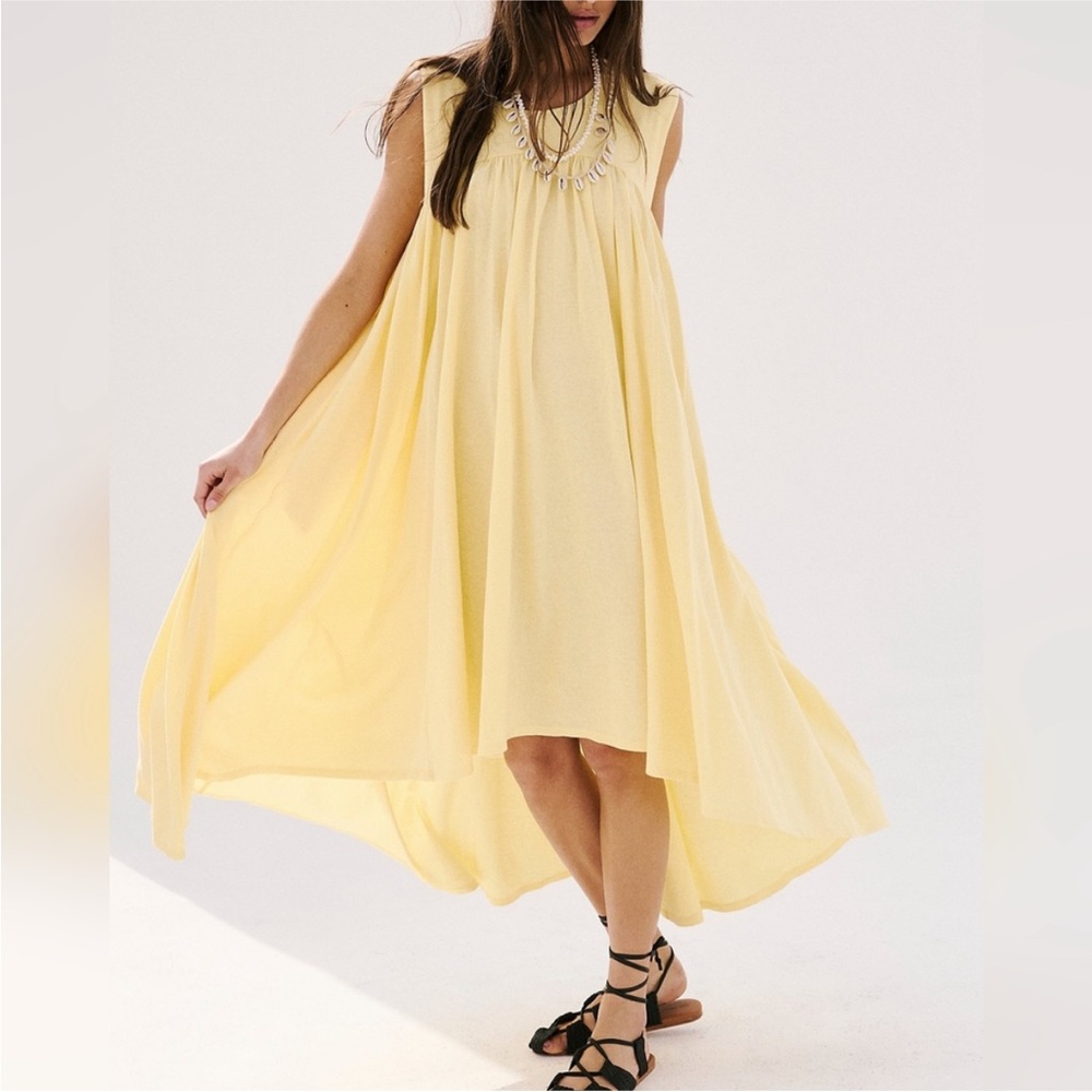 FREE PEOPLE Madelyn Midi Dres - MEDIUM